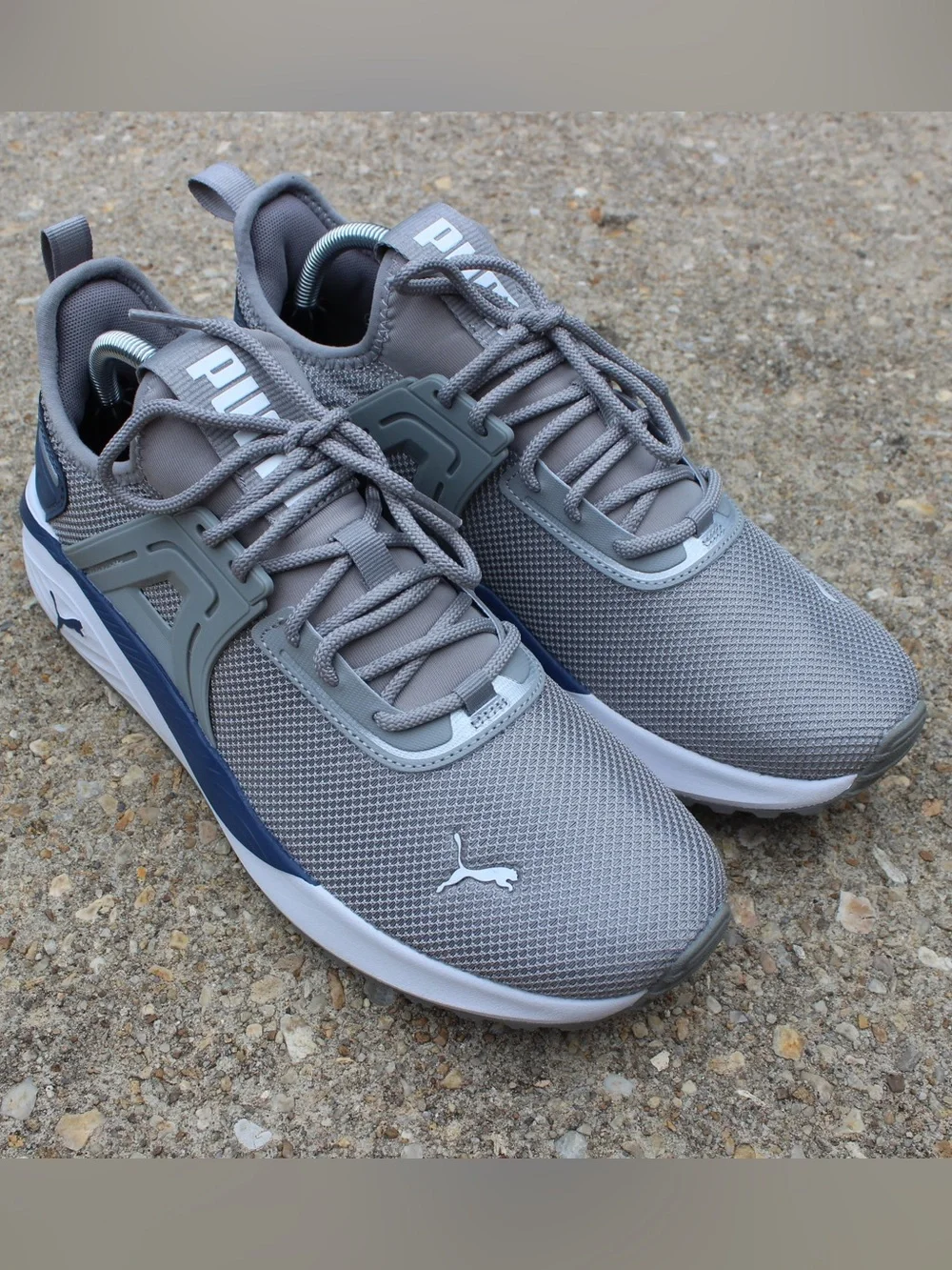 Puma Pacer 23 Tech Overload Grey Shoes Sz 10